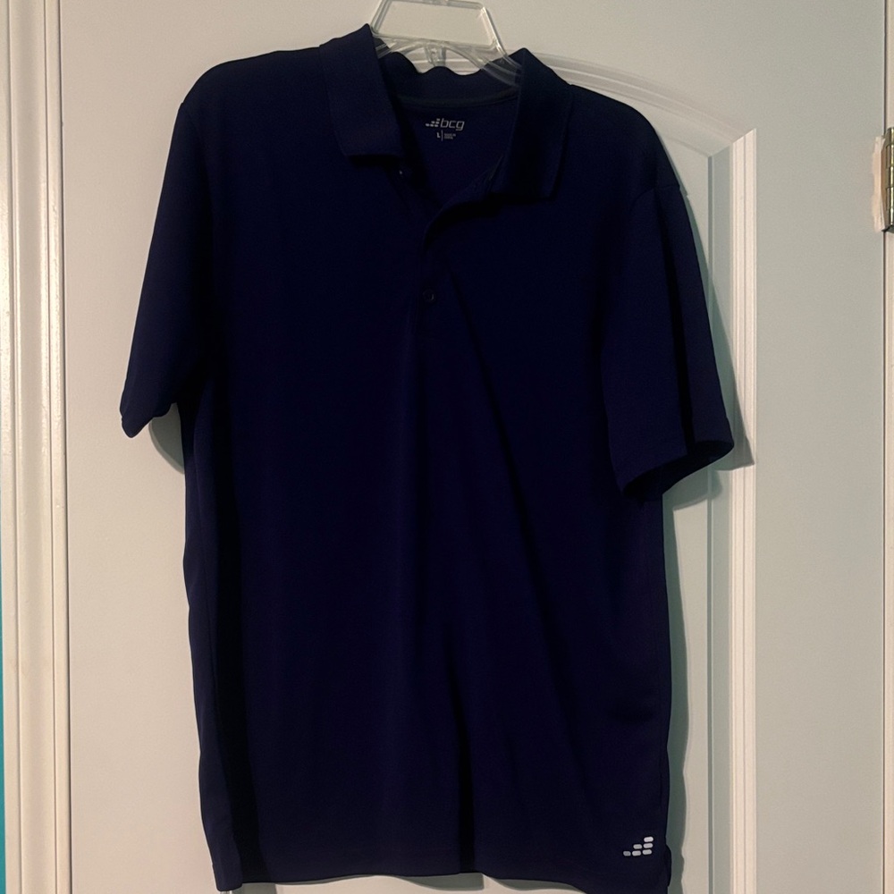 BCG Dark Purple Dry-fit Polo Shirt